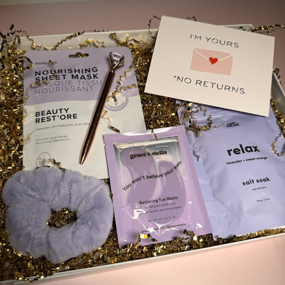 Valentines Box - I'm yours, no returns (5 items)