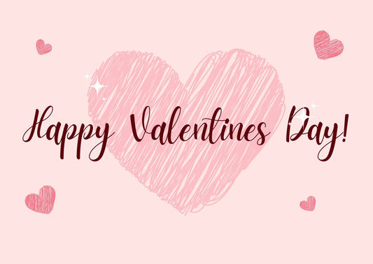 "Happy Valentines Day!" card My Store