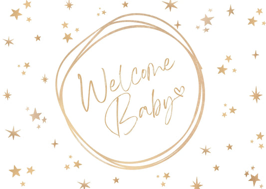 "Welcome Baby" card My Store