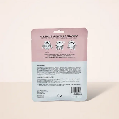 Pre Party Prep Brightening Sheet Mask Maskeraide