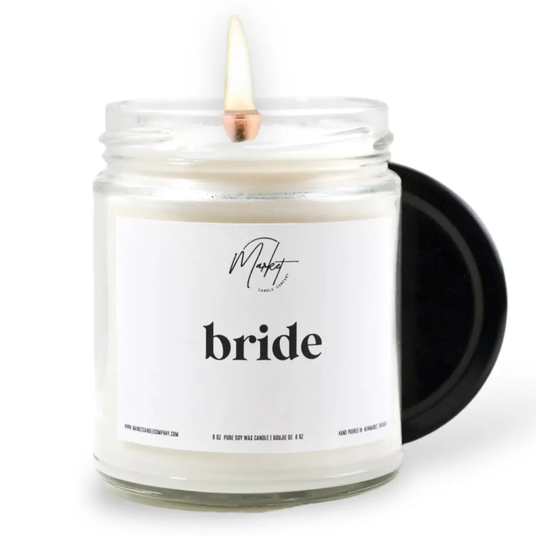Bride soy candle by Market Candle Company Market Candle Company