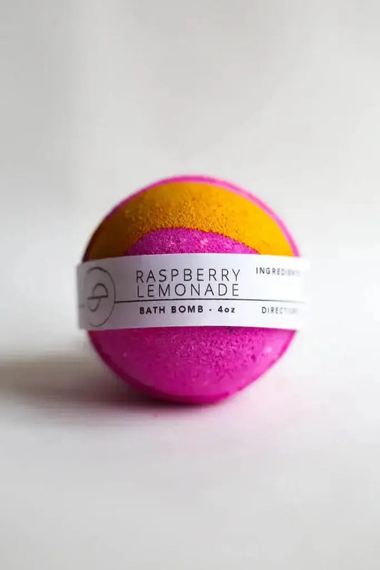 Raspberry Lemonade Bath Bomb Lend Me Some Sugar Bath Company