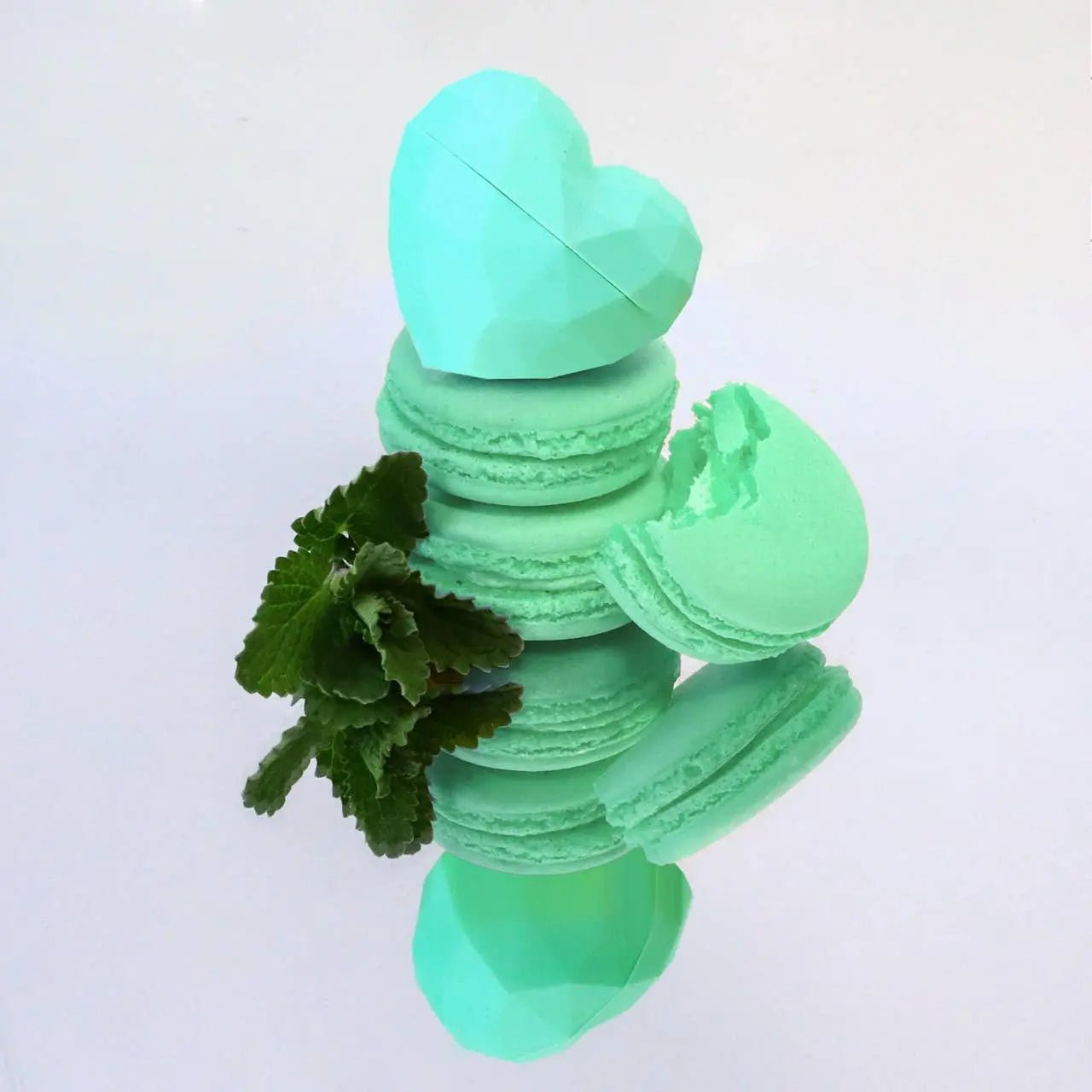 Sweet Mint Heart Lip Balm 100% Natural by Rebels Refinery Rebels Refinery
