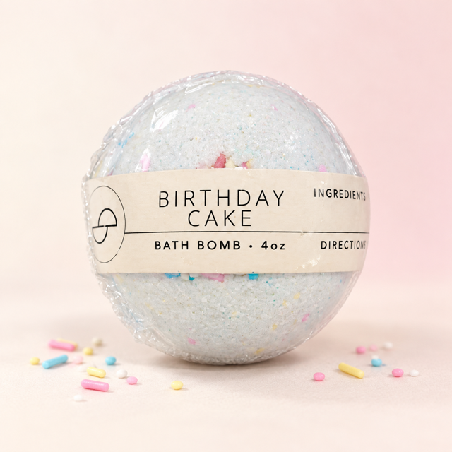 Birthday Cake Bath Bomb Lend Me Some Sugar Bath Company