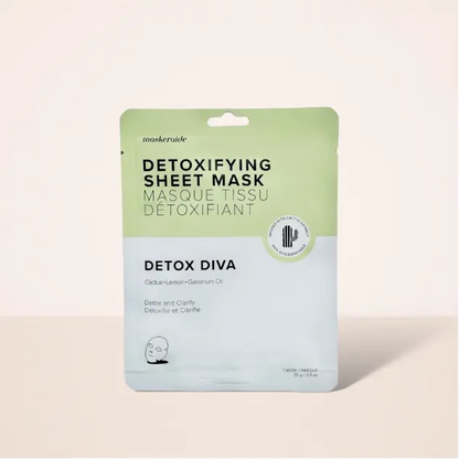 Detox Diva Detoxifying Sheet Mask Maskeraide