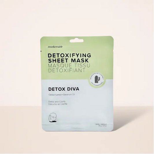 Detox Diva Detoxifying Sheet Mask Maskeraide