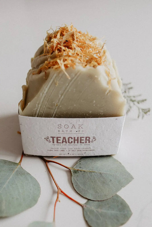 Teacher Soap Bar SOAK Bath Co