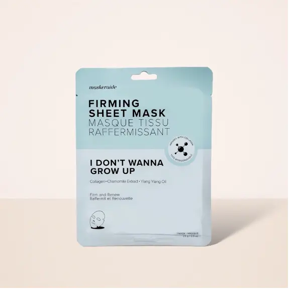I Don’t Wanna Grow Up Firming Sheet Mask Maskeraide