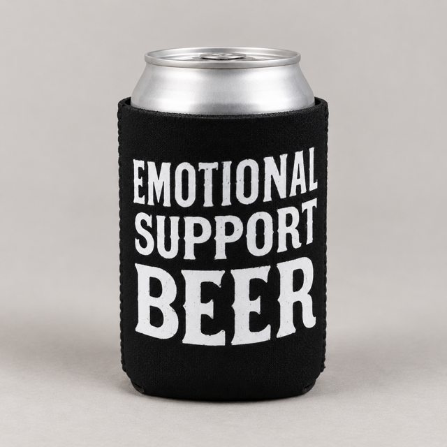 Beer Cosy - "Emotional Support Beer" Belle Box