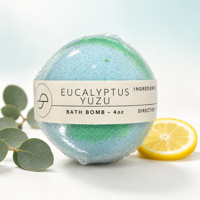 Eucalyptus Yuzu Bath Bomb Lend Me Some Sugar Bath Company