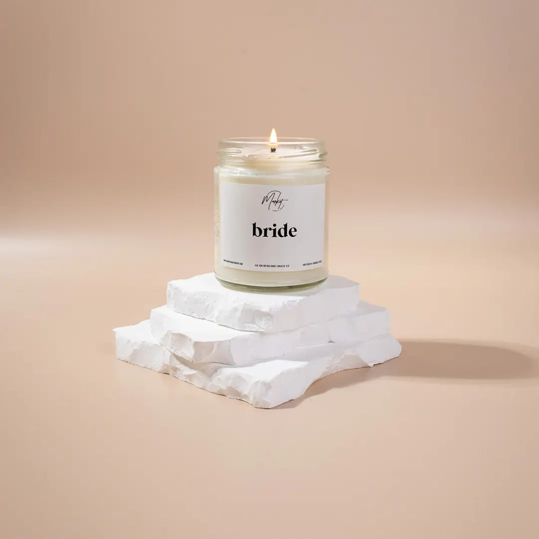 Bride soy candle by Market Candle Company Market Candle Company