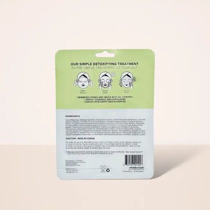 Detox Diva Detoxifying Sheet Mask Maskeraide