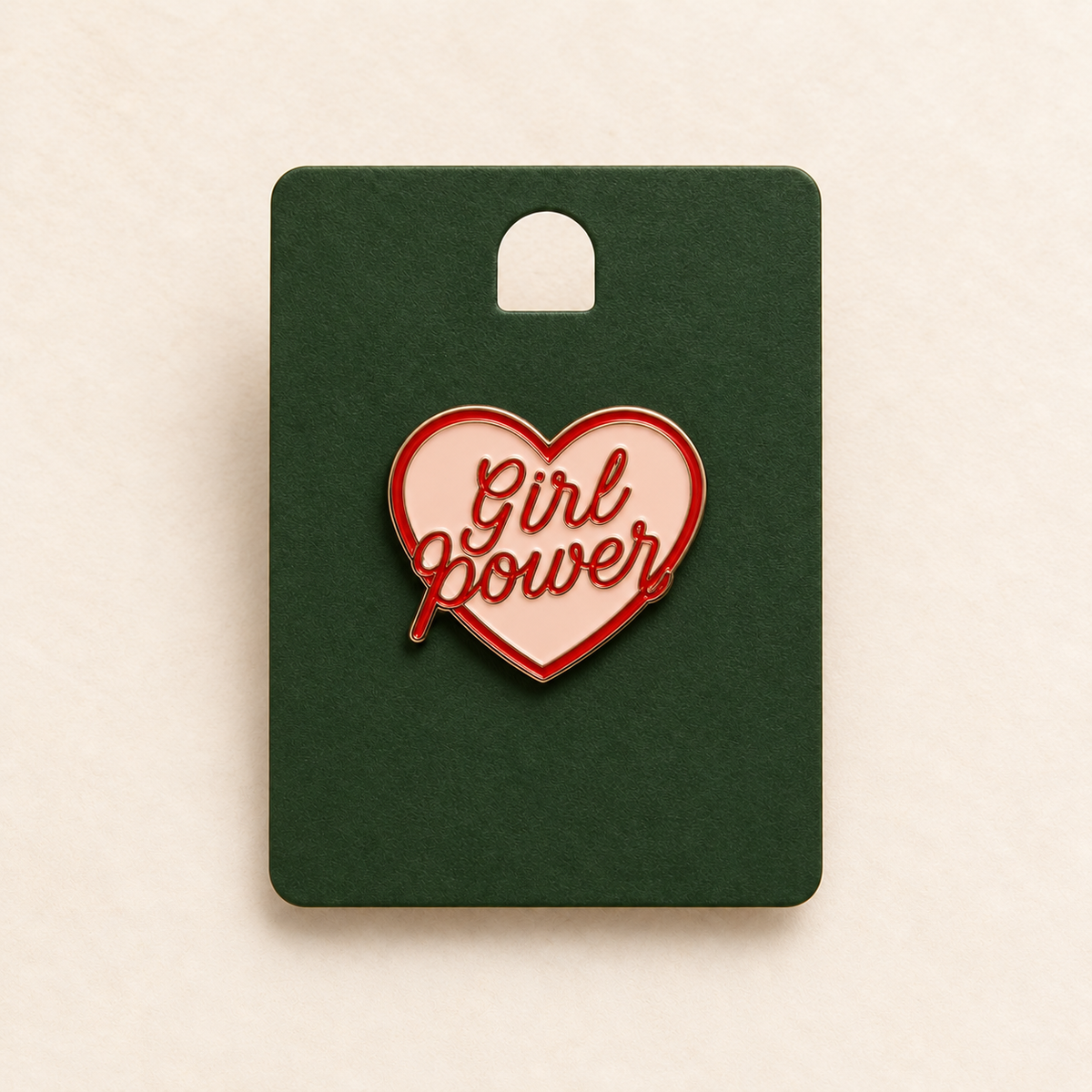 Girl Power pin Belle Box