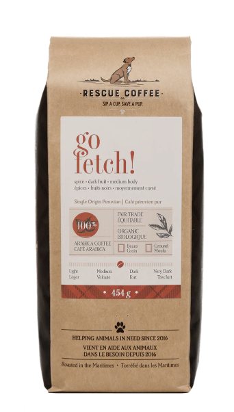 Go Fetch! Organic ground coffee