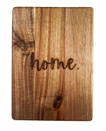 "Home" charcuterie board