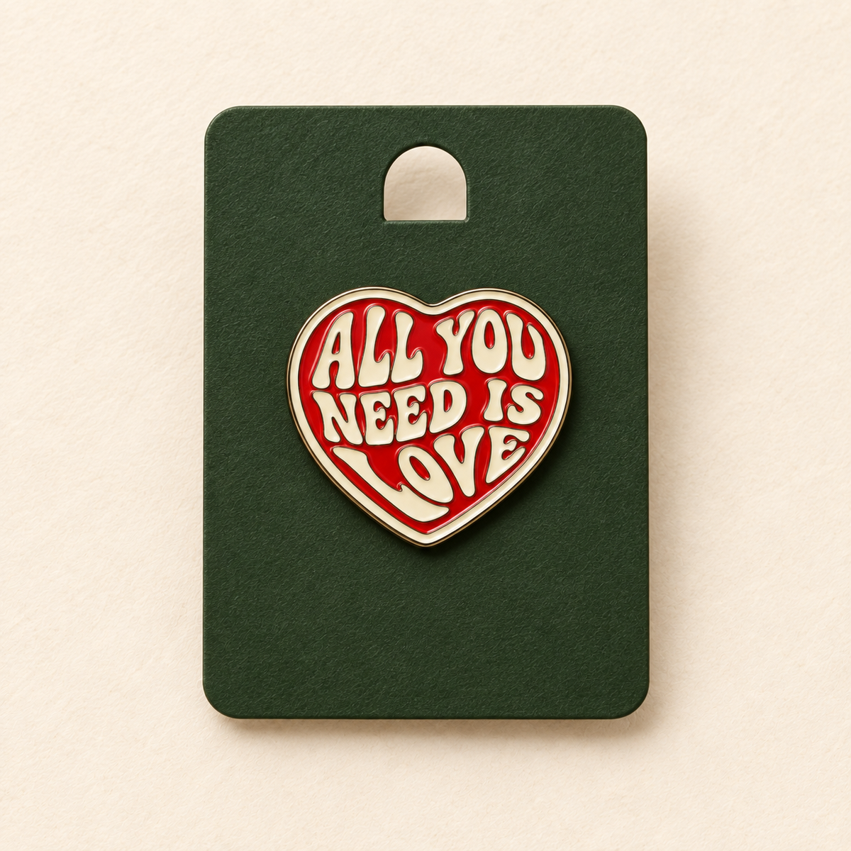 All you need is love pin Belle Box