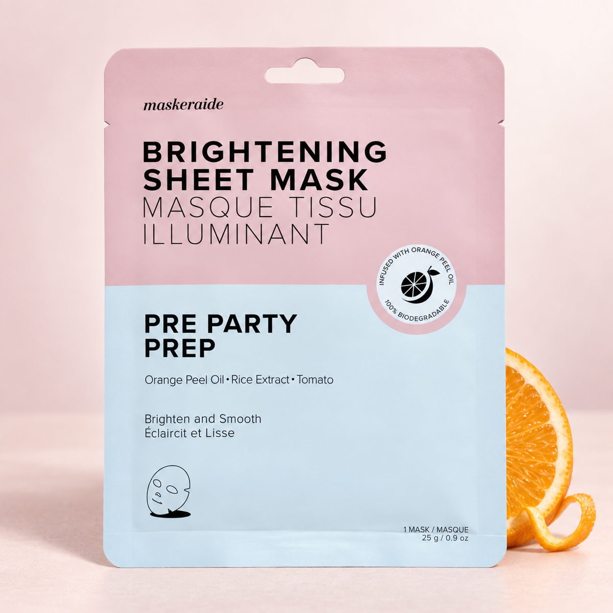 Pre Party Prep Brightening Sheet Mask by Masheraide Maskeraide