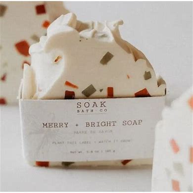 SOAK Merry & Bright luxury soap