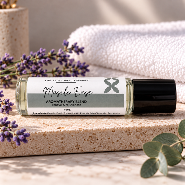 Aromatherapy Blends: Muscle Ease / Stress Less - 10ml Old Soul Soap Company Inc