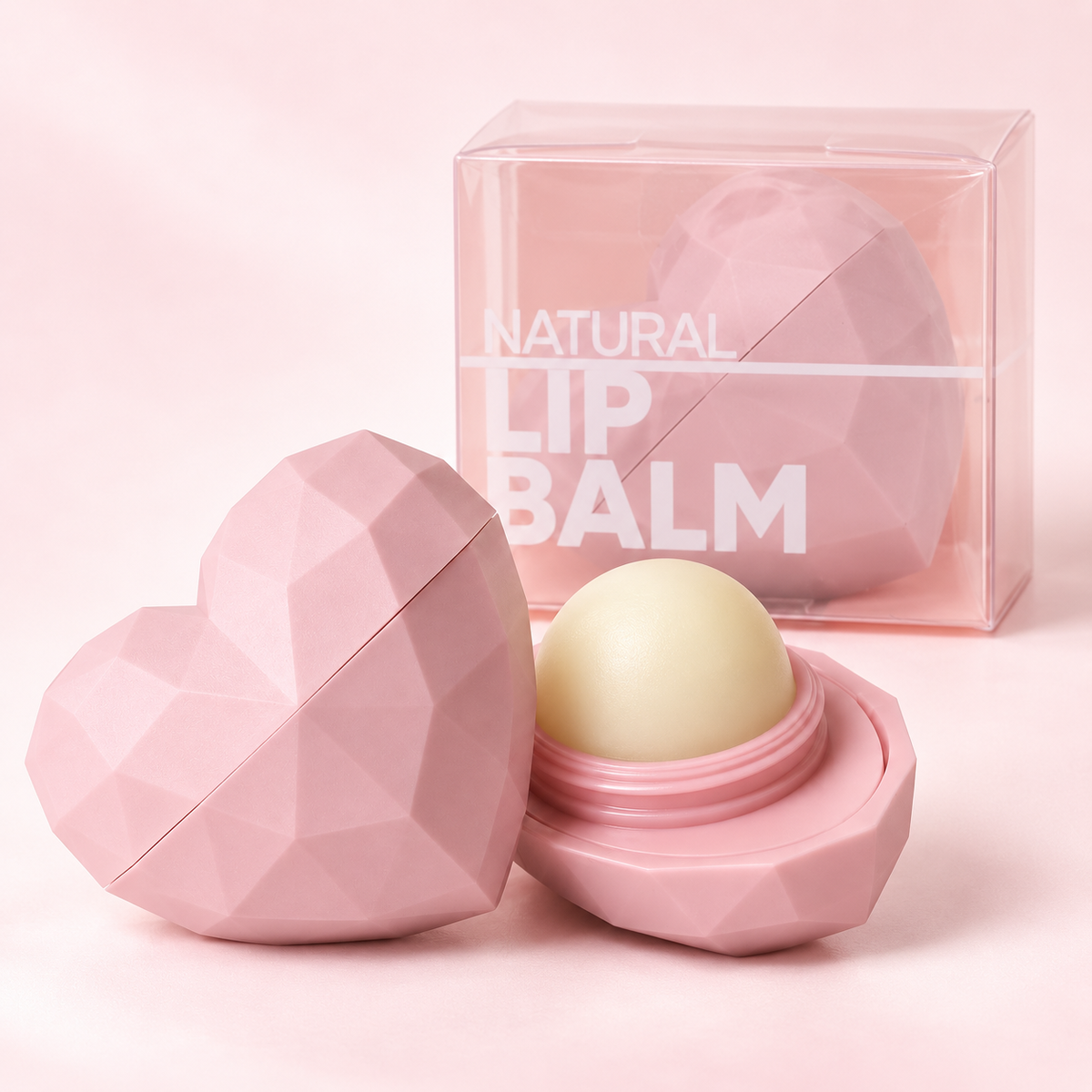 Rebels Refinery heart lip balm - coconut lime Belle Box