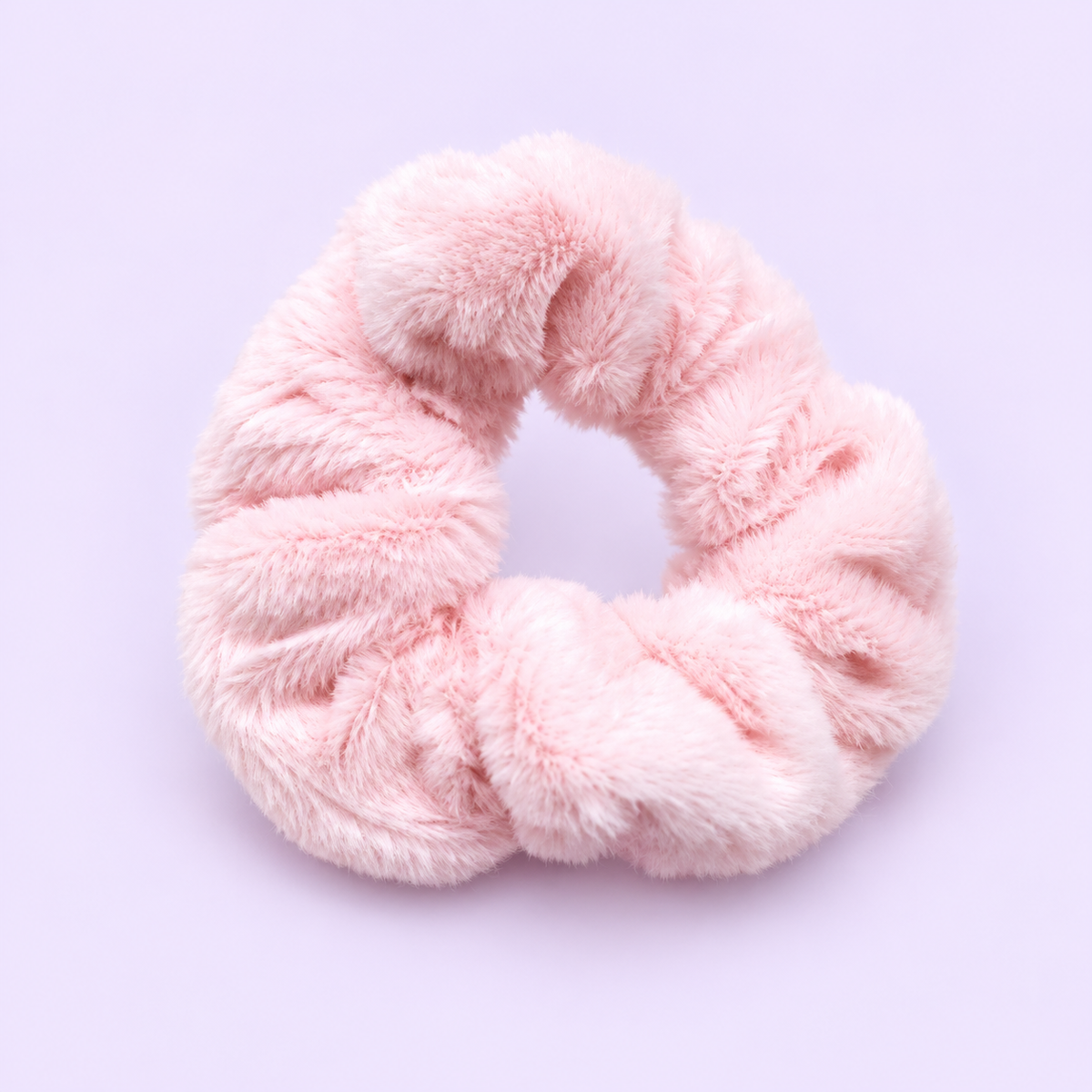Pink hair scrunchie Belle Box