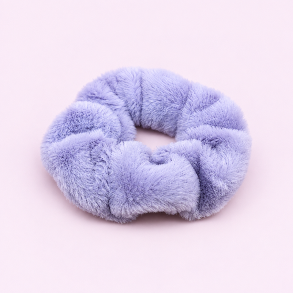 Purple hair scrunchie Belle Box