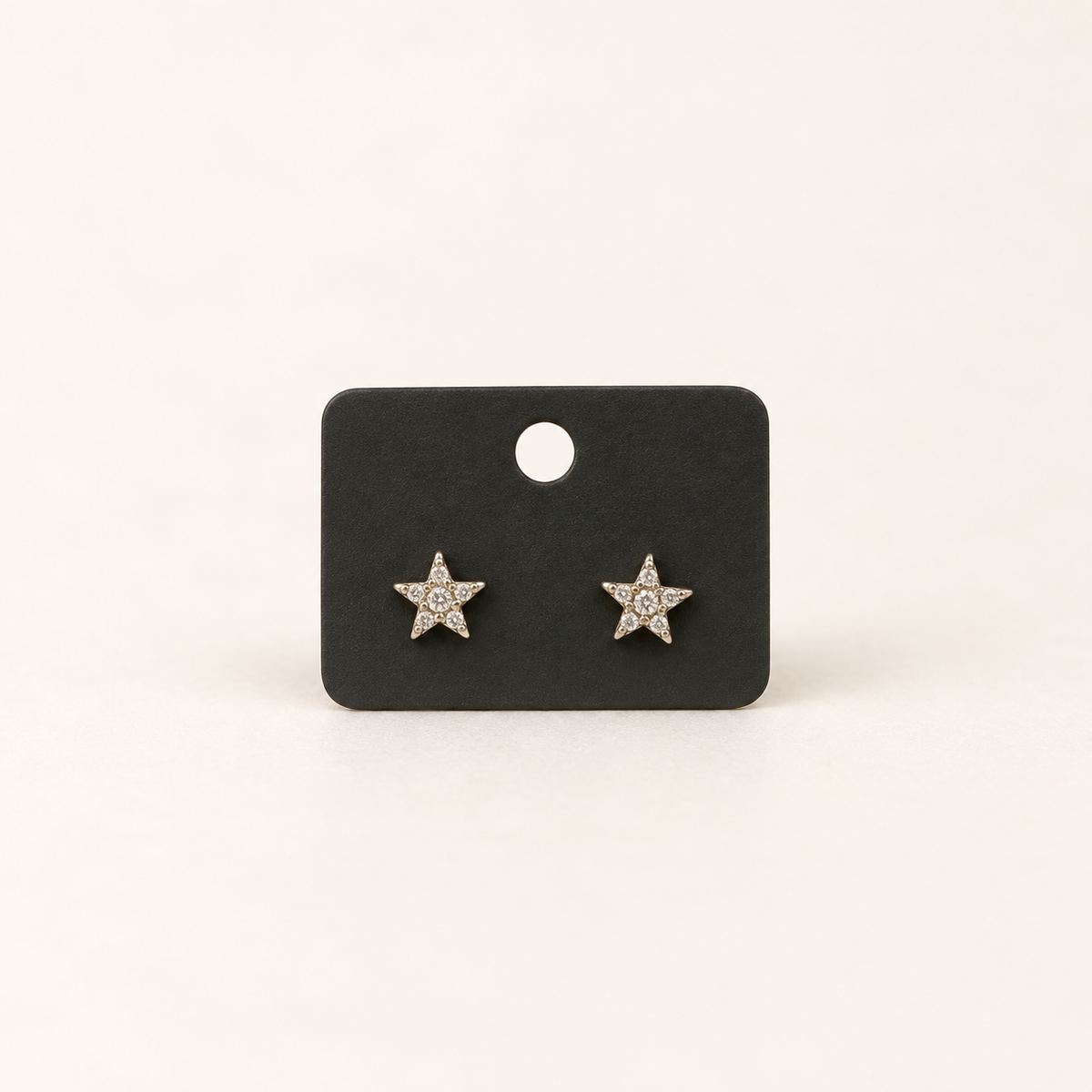Crystal star stud earrings Belle Box