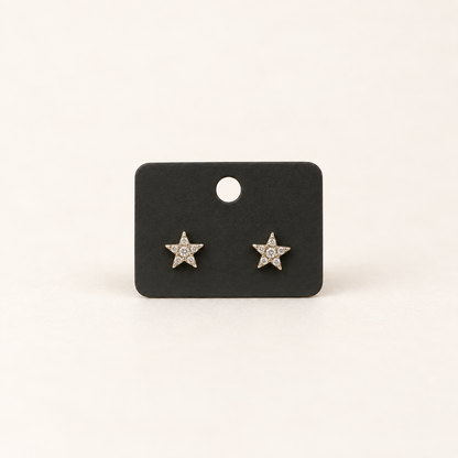 Crystal star stud earrings Belle Box