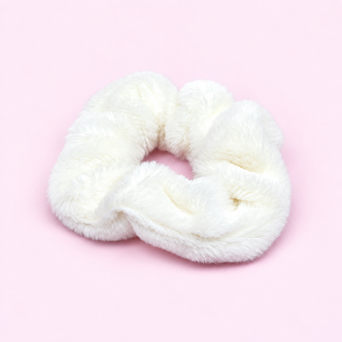 White hair scrunchie Belle Box