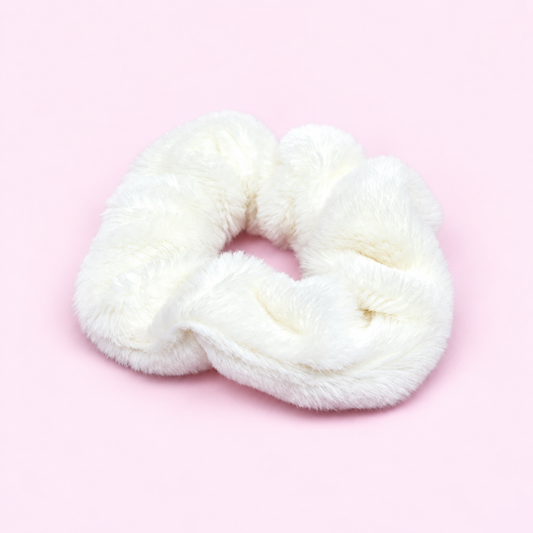 White hair scrunchie Belle Box